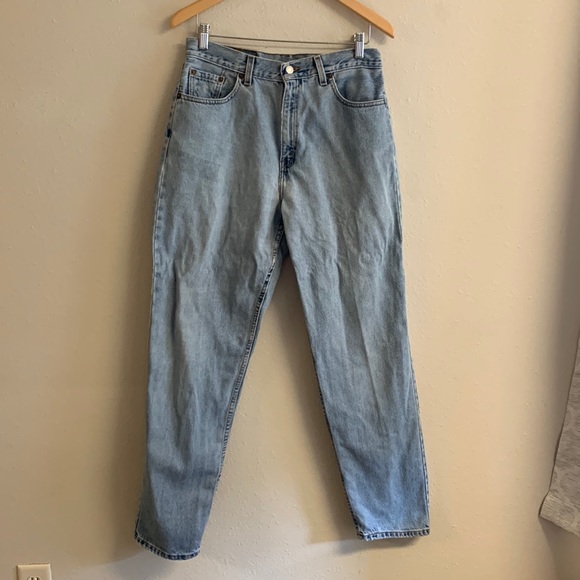 Levi's Denim - Levi’s Vintage Orange Tag 560 Loose Fit Straight Leg Blue Jeans